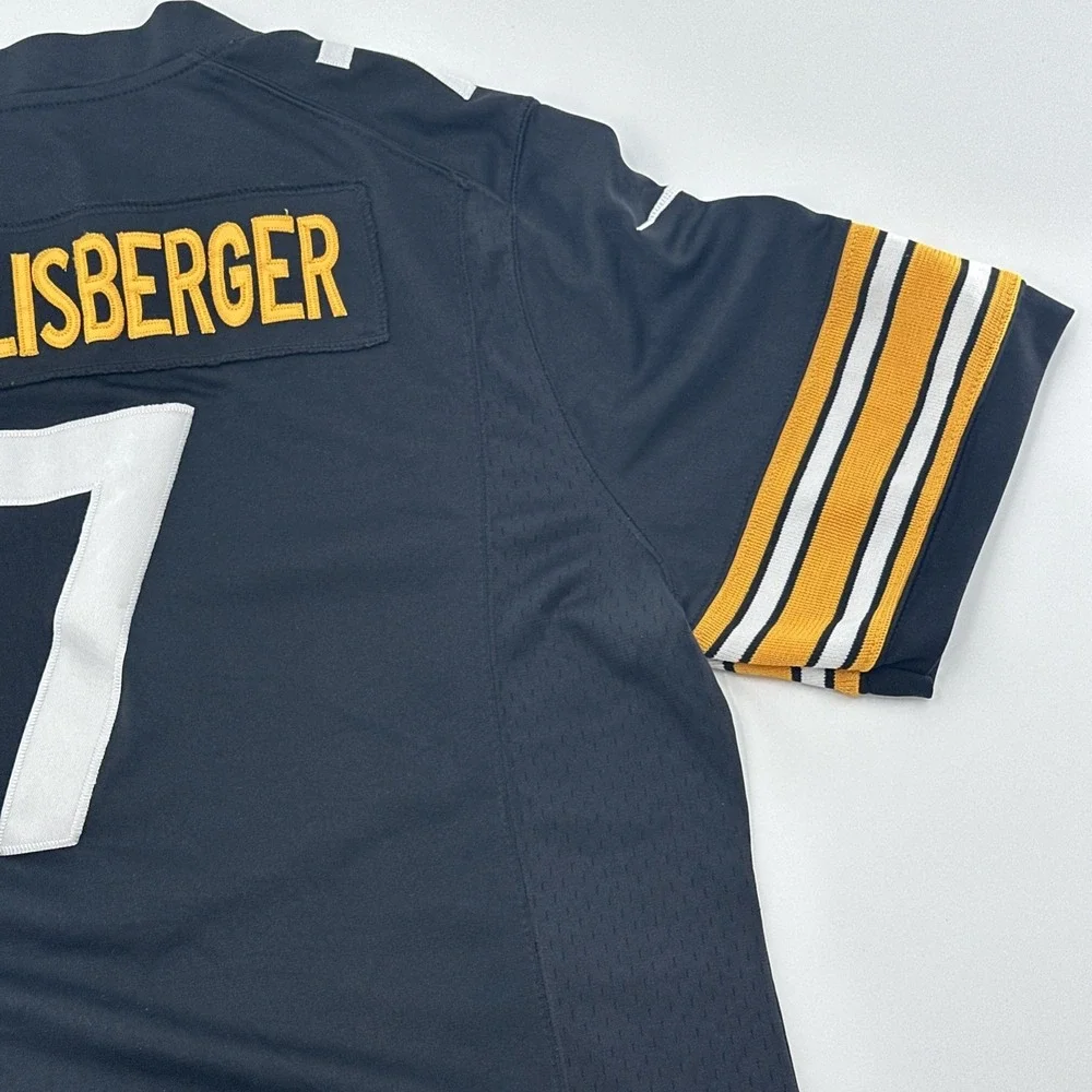 Nike On Field NFL Pittsburgh Steelers Jersey‎ Ben Roethlisberger #7 Youth XXL